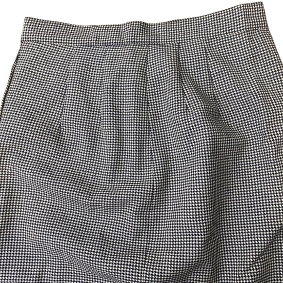 Vintage Collectible Gold Sant' Angelo Merino Wool Womens Size 10 Skirt Plaid - Picture 2 of 9